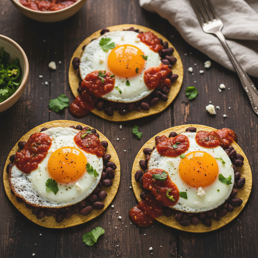 Huevos Rancheros Tostadas