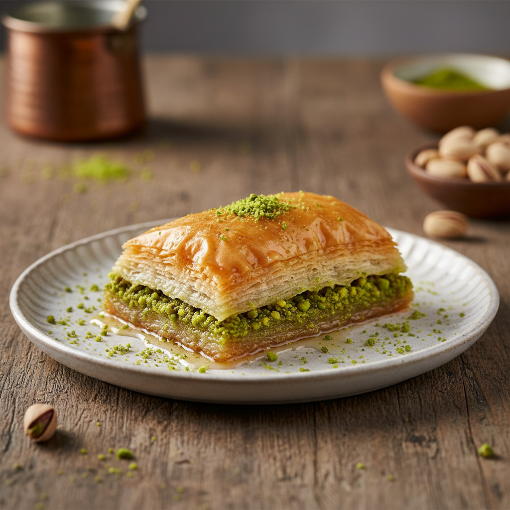 Turkish Pistachio Baklava
