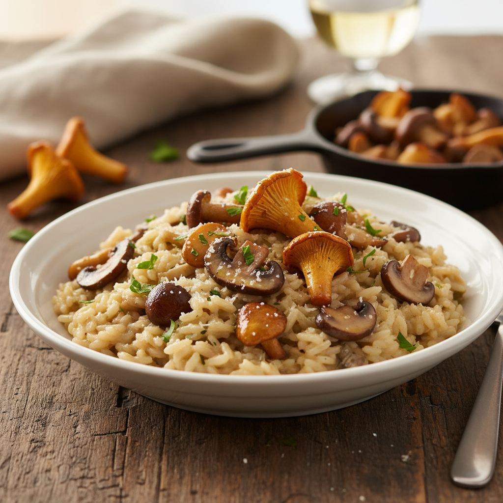 Wild Mushroom Risotto