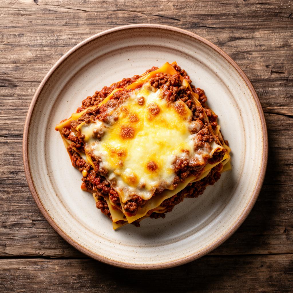 Cheesy Beef Lasagna