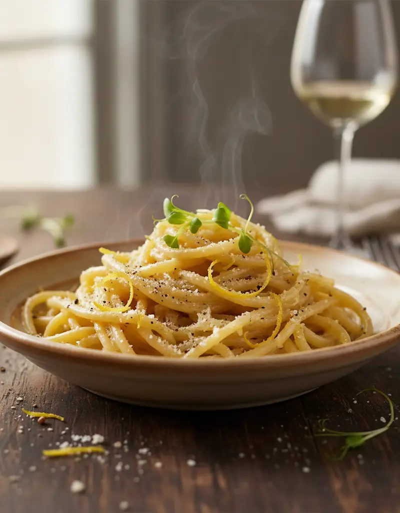 Lemon Zest Cacio e Pepe