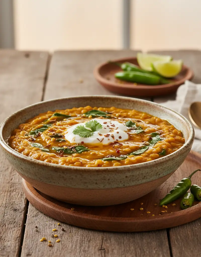 Lentil and Spinach Dal