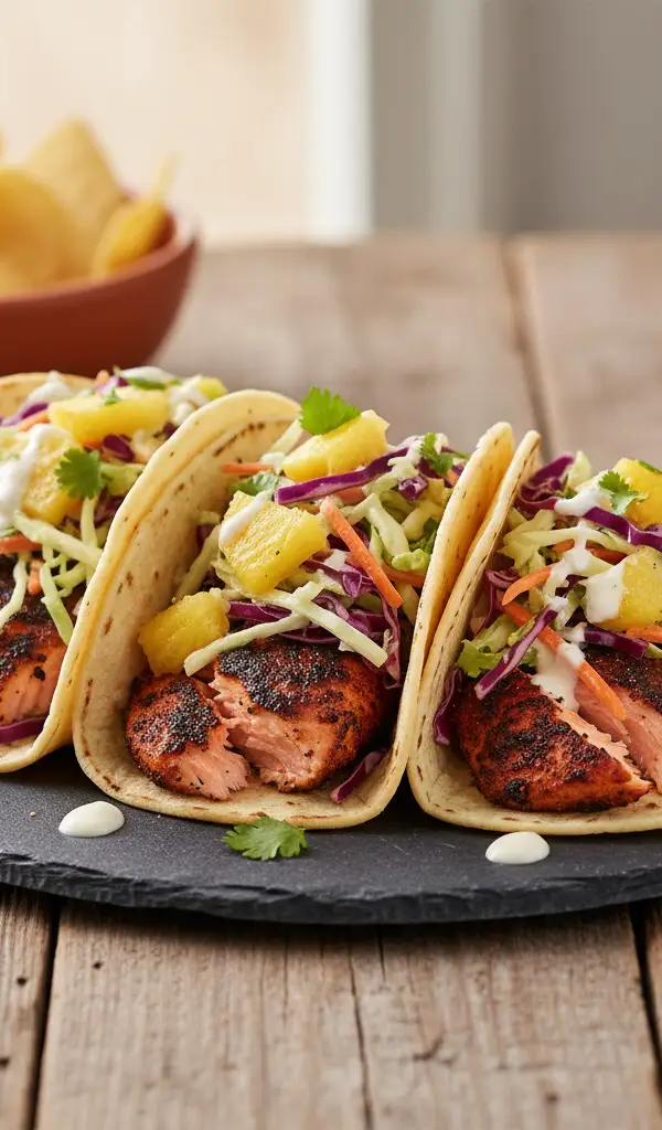 Blackened Salmon Tacos — Salmon recipe