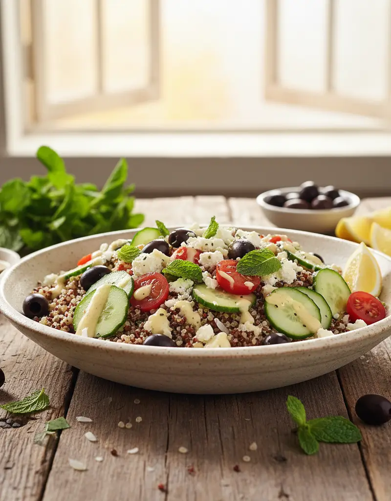 Mediterranean Quinoa Power Salad