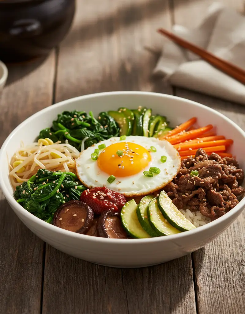 Korean Beef Bibimbap Bowl