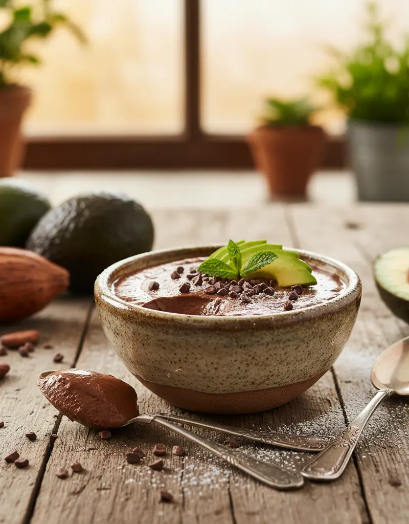 Avocado and Cacao Power Mousse