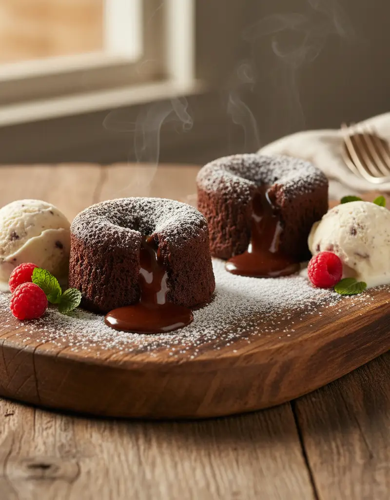 Molten Chocolate Lava Cakes