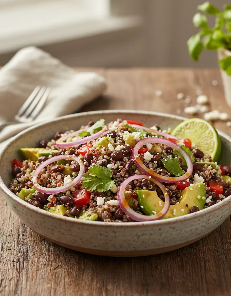 Quinoa and Black Bean Power Bowl