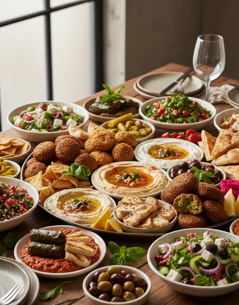 Mezze Platter for Eight