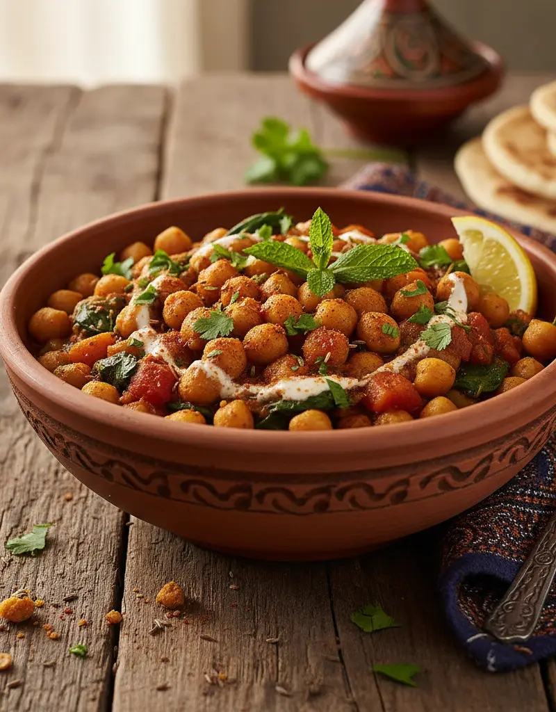 Cumin-Spiced Moroccan Chickpea Stew