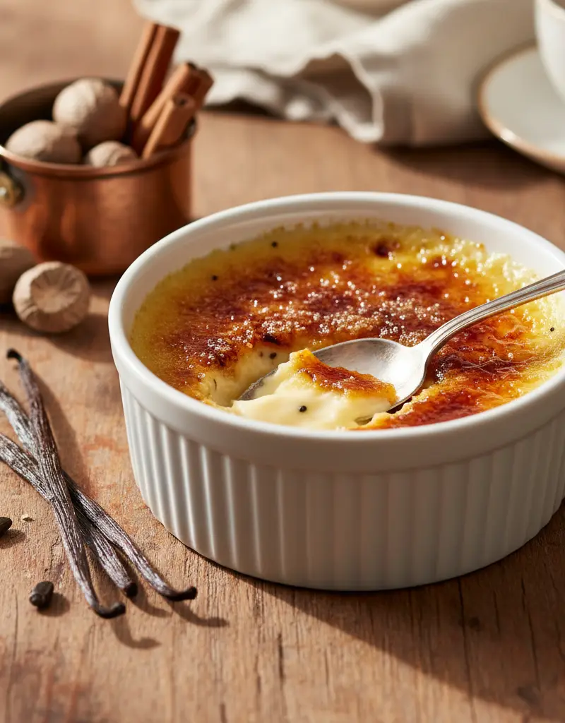 Classic Madagascar Vanilla Crème Brûlée