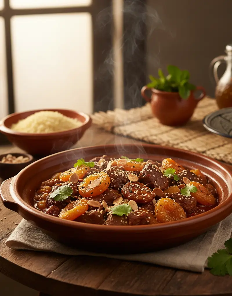 Slow-Cooked Moroccan Lamb Tagine