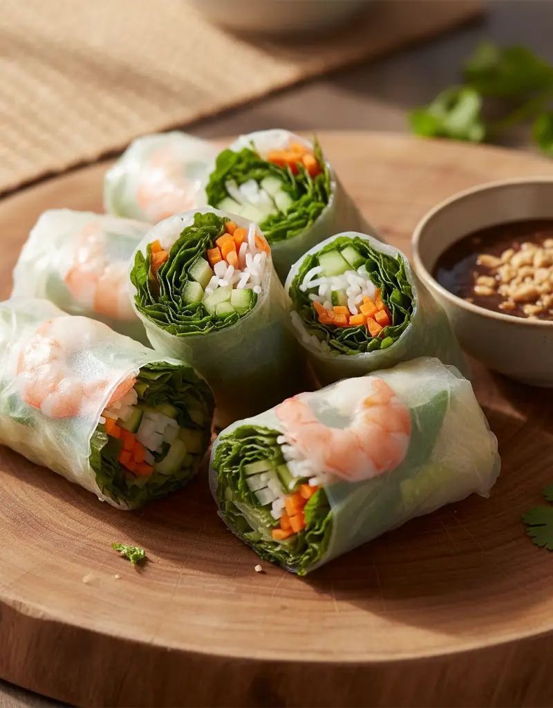 Vietnamese Spring Rolls (Goi Cuon)