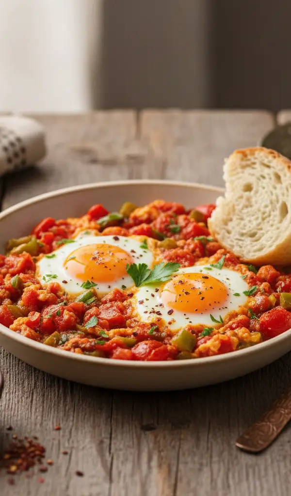 Turkish Menemen — Eggs recipe