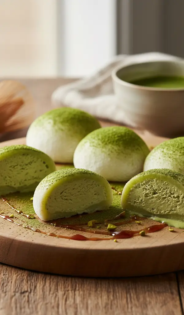 Japanese Matcha Mochi Ice Cream — Rice recipe