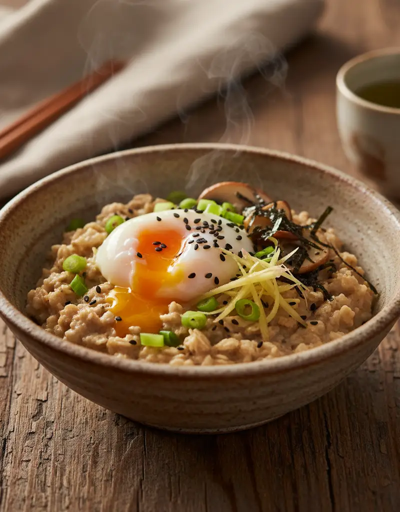 Miso Ginger Oatmeal