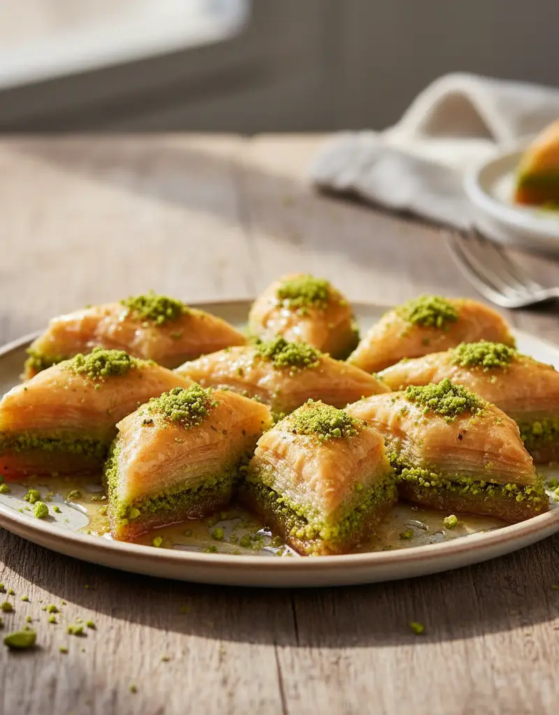 Turkish Pistachio Baklava