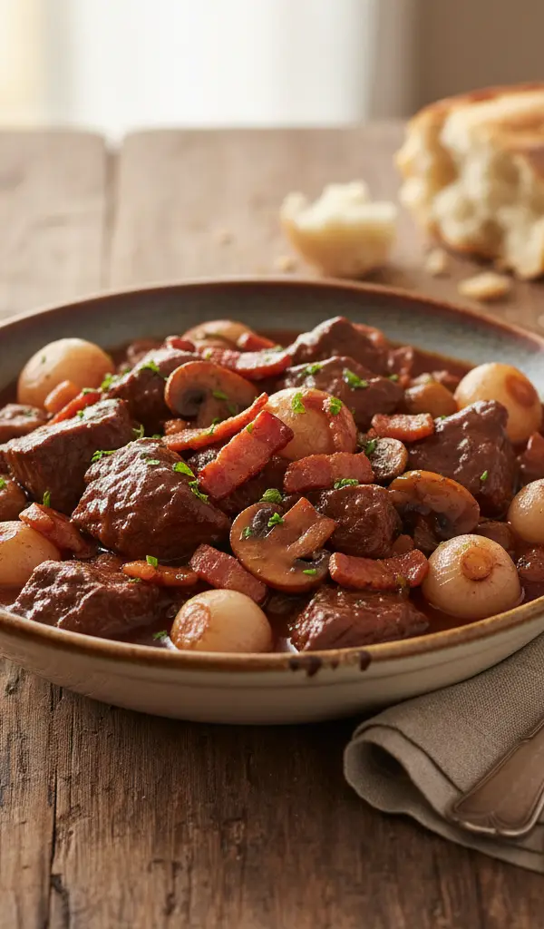 Beef Bourguignon with Pearl Onions — Beef recipe