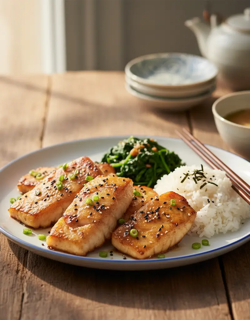Japanese Miso Glazed Cod