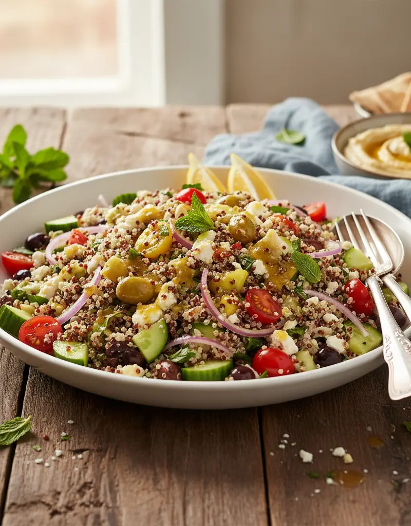 Mediterranean Quinoa Salad