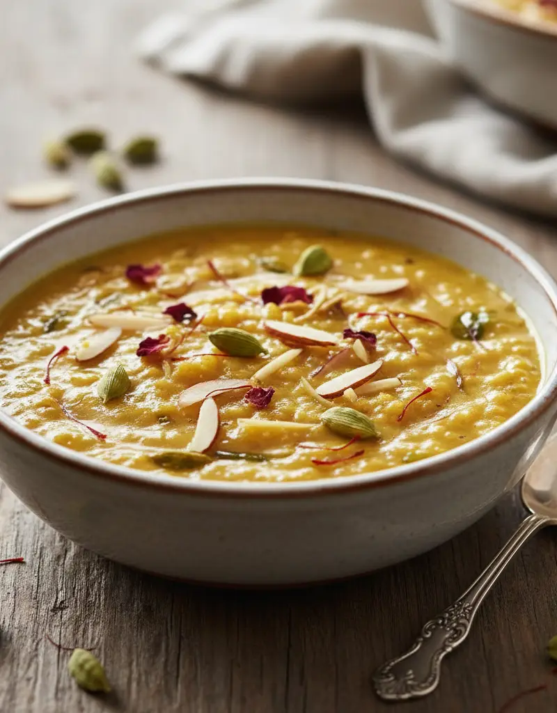 Cardamom & Saffron Rice Pudding