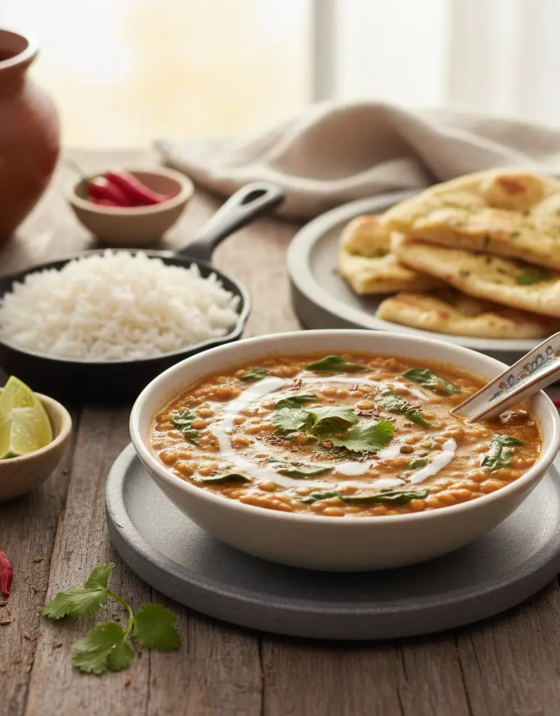 Lentil and Spinach Dal