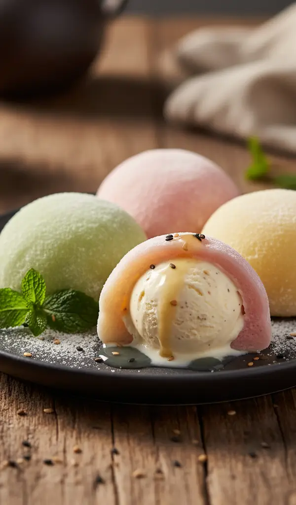 Japanese Mochi Ice Cream — Rice recipe