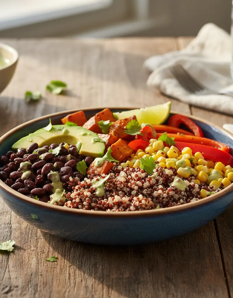 Quinoa and Black Bean Power Bowl