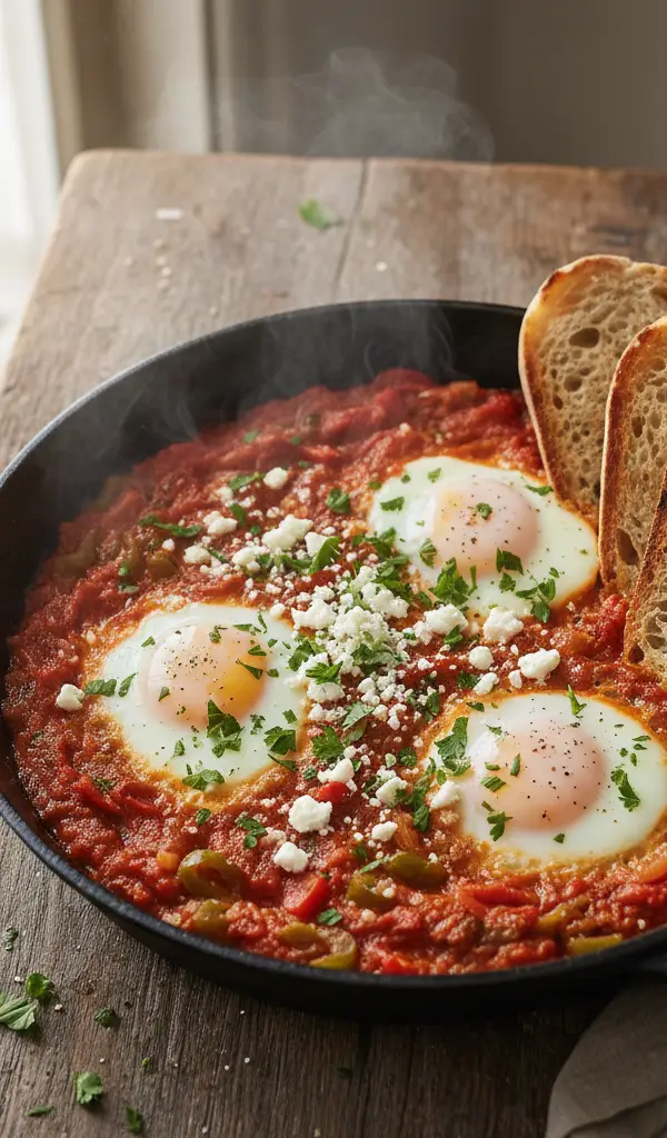Middle Eastern Shakshuka — Eggs recipe