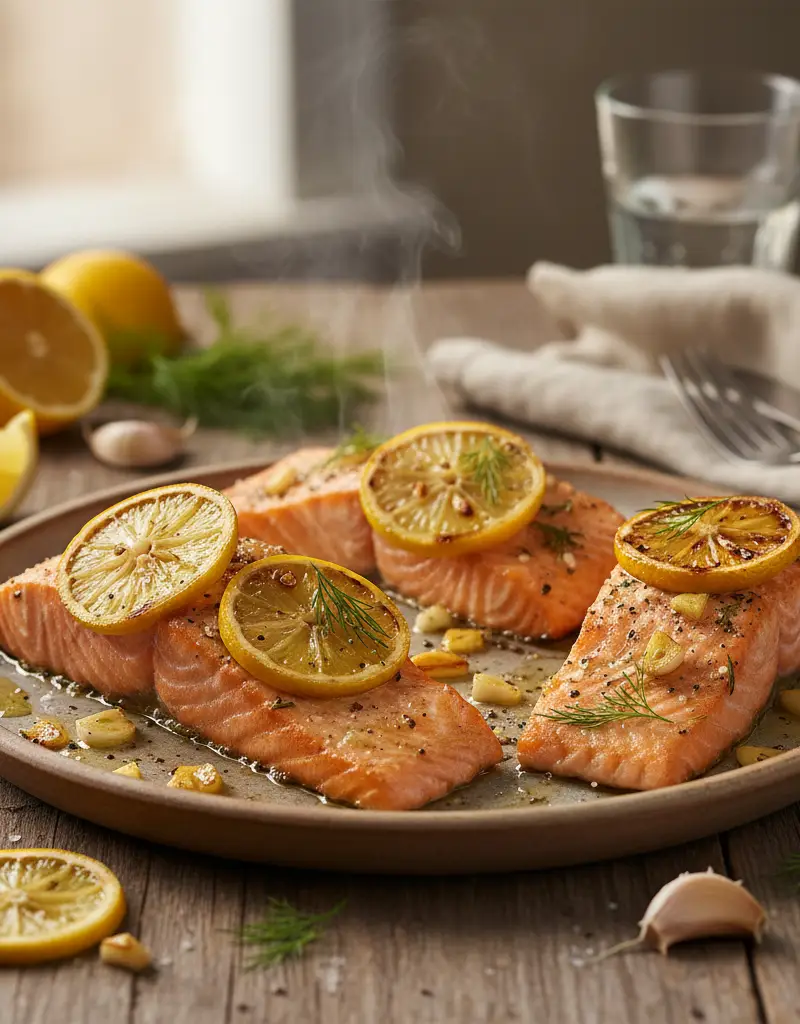 Lemon Herb Roasted Salmon