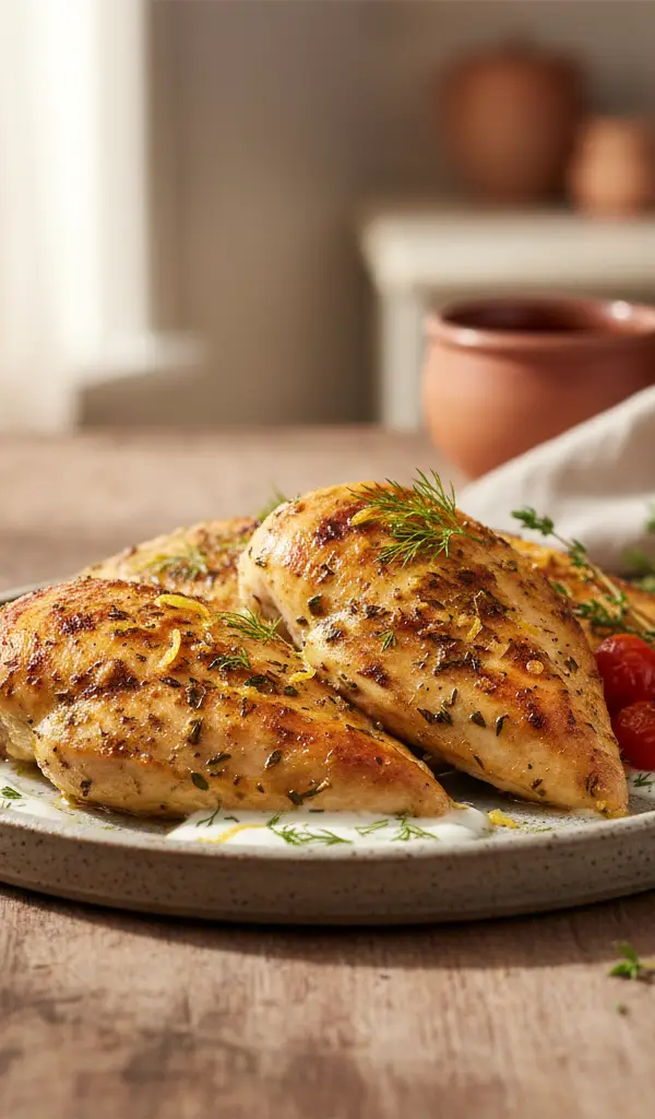 Greek Yogurt Herb Roasted Chicken — Chicken recipe