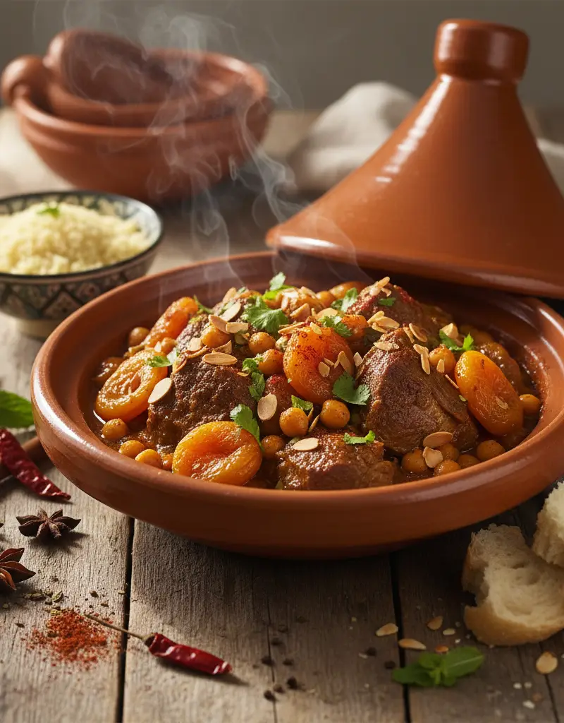 Slow-Cooked Moroccan Lamb Tagine