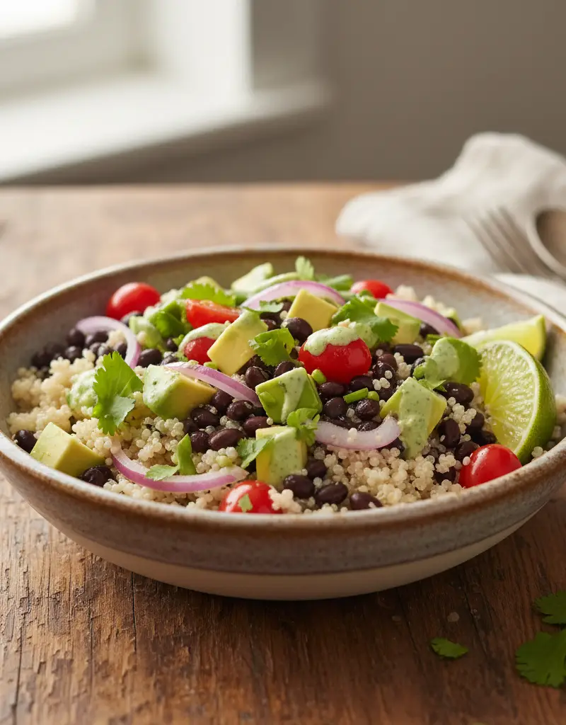Quinoa and Black Bean Power Bowl