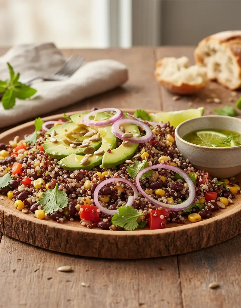Quinoa and Black Bean Power Salad