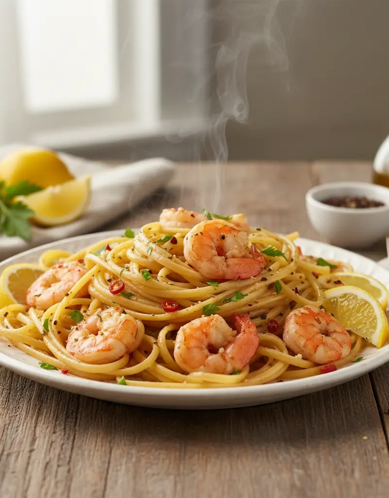 Quick Shrimp Scampi