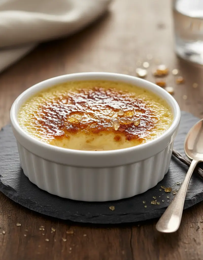 Classic Madagascar Vanilla Crème Brûlée
