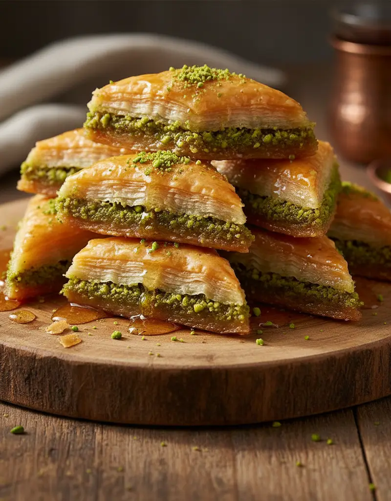 Turkish Pistachio Baklava