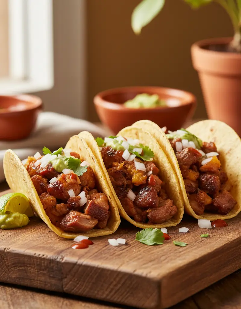 Slow-Roasted Pork Carnitas Tacos