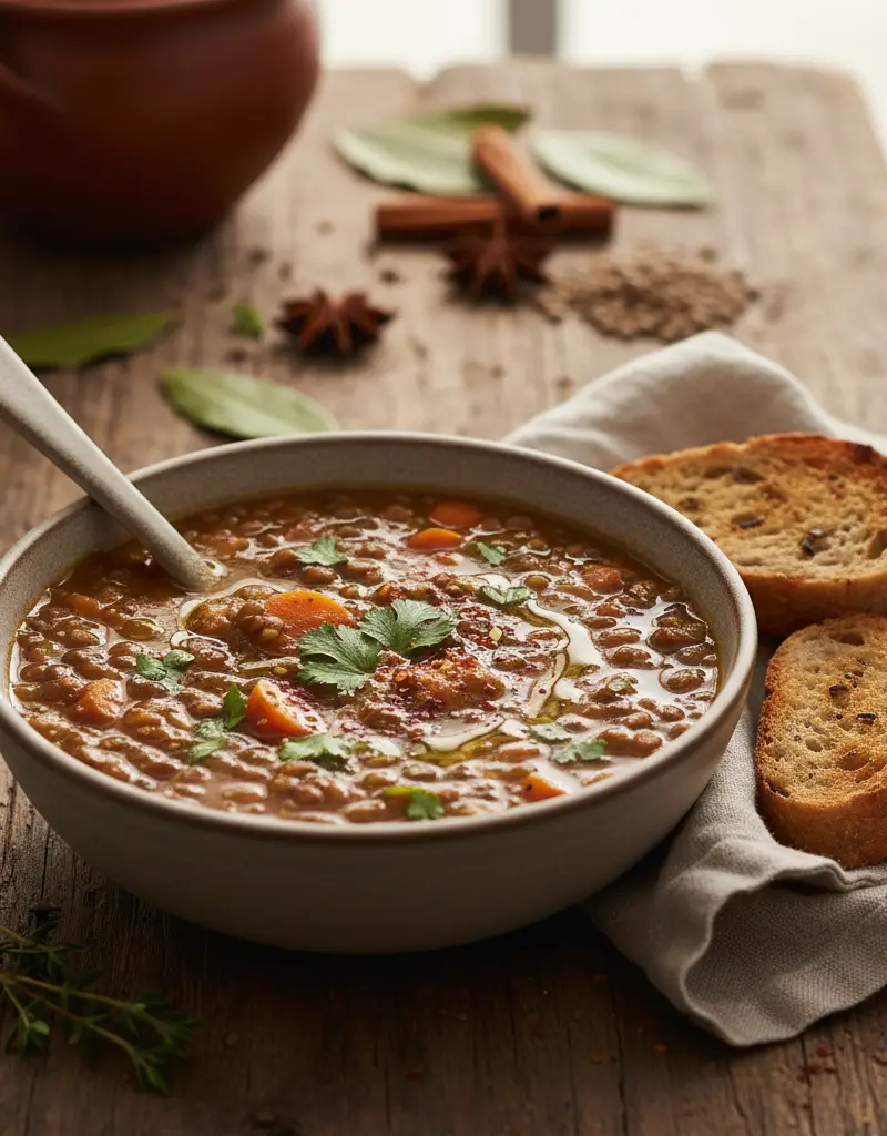 Mediterranean Lentil Soup