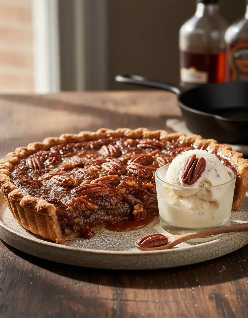 Southern Bourbon Pecan Pie