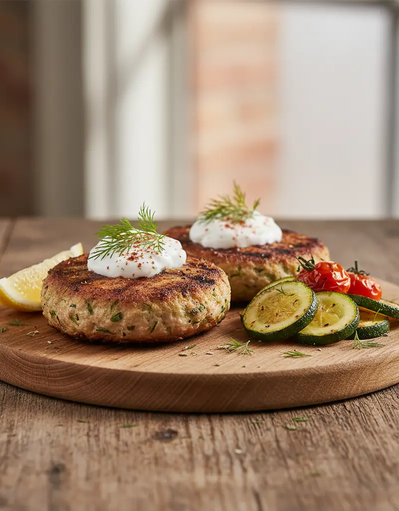 Turkey and Zucchini Burgers