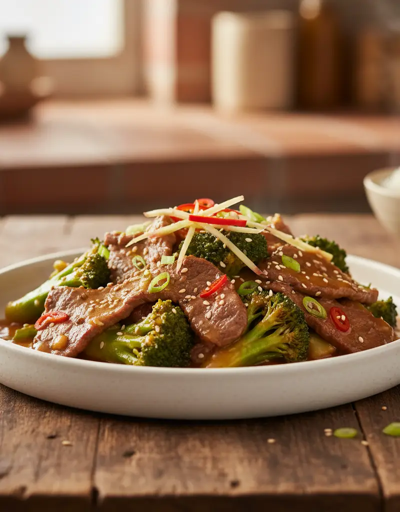 Beef and Broccoli Stir-Fry