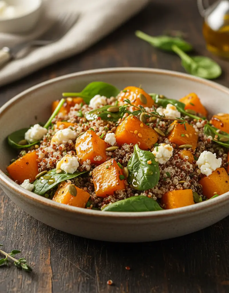 Quinoa & Roasted Pumpkin Salad