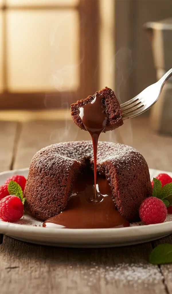 Chocolate Lava Cake — Eggs recipe