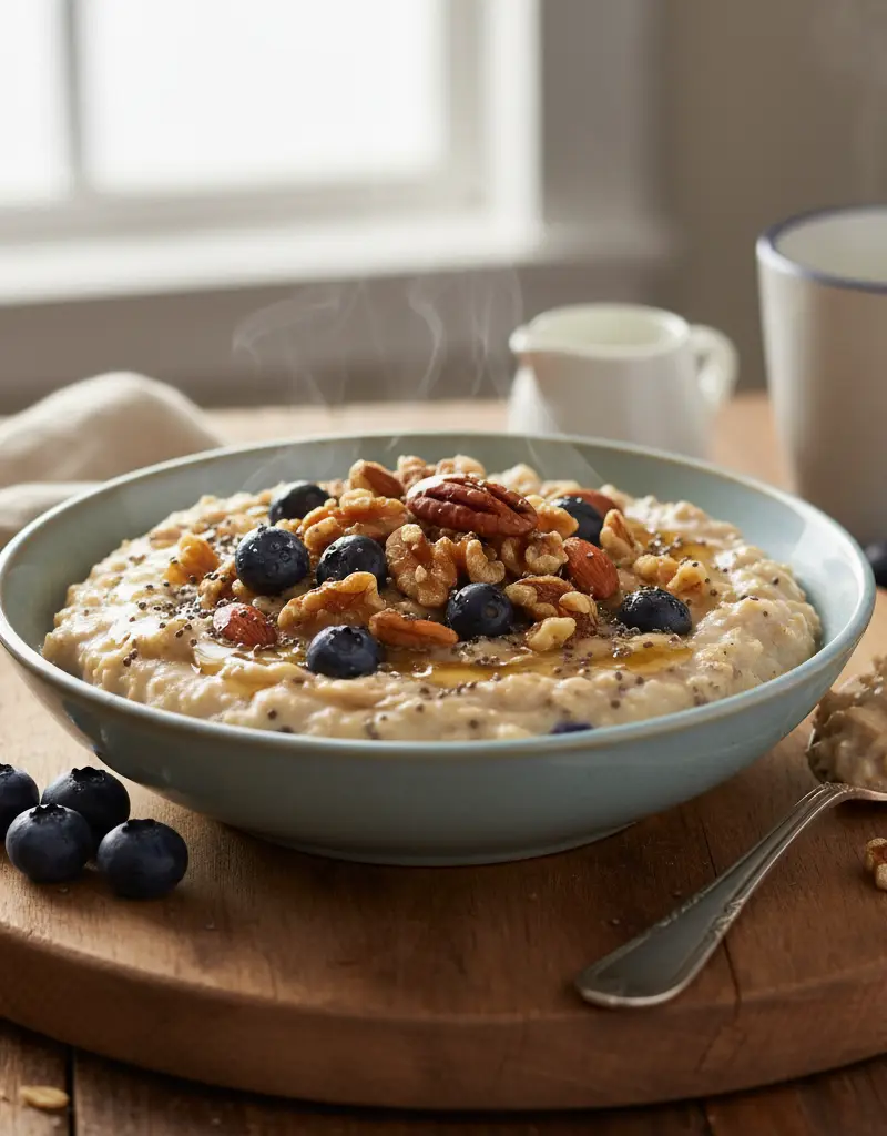Blueberry Nut Power Oats