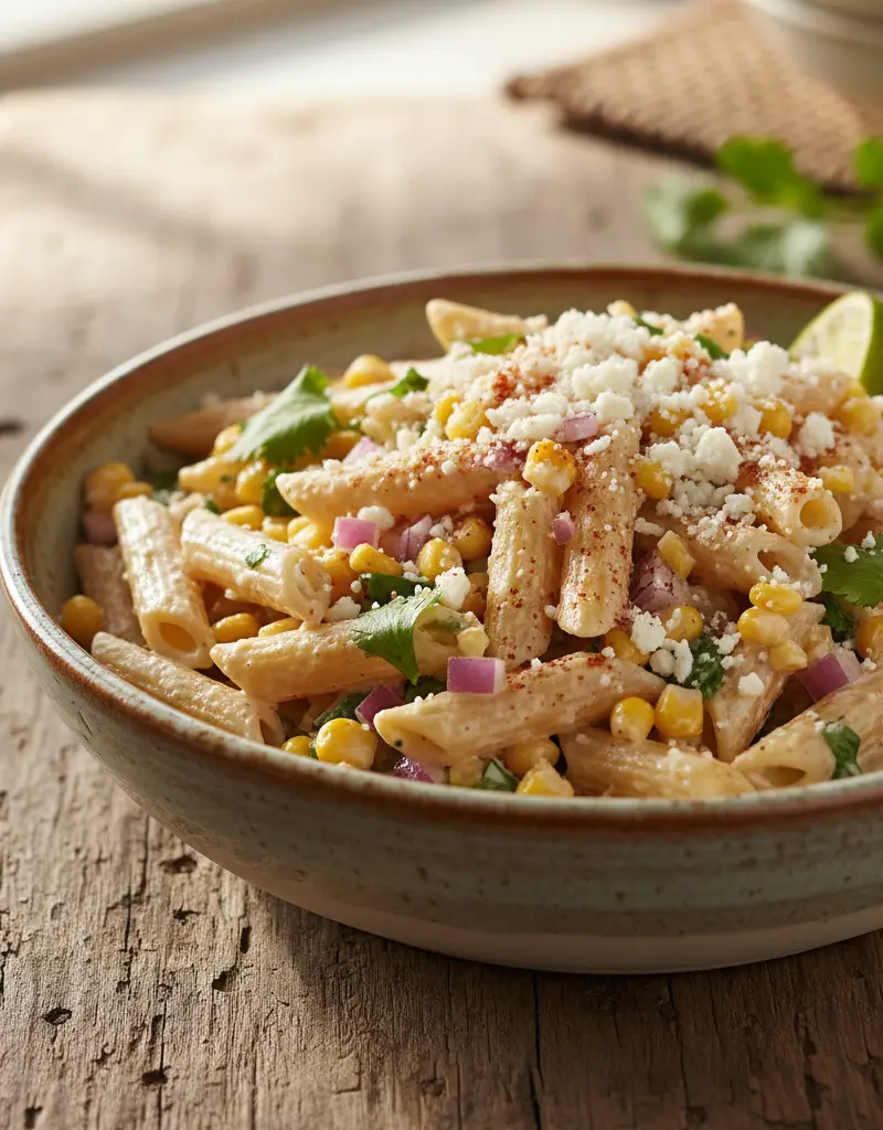Mexican Street Corn Pasta Salad