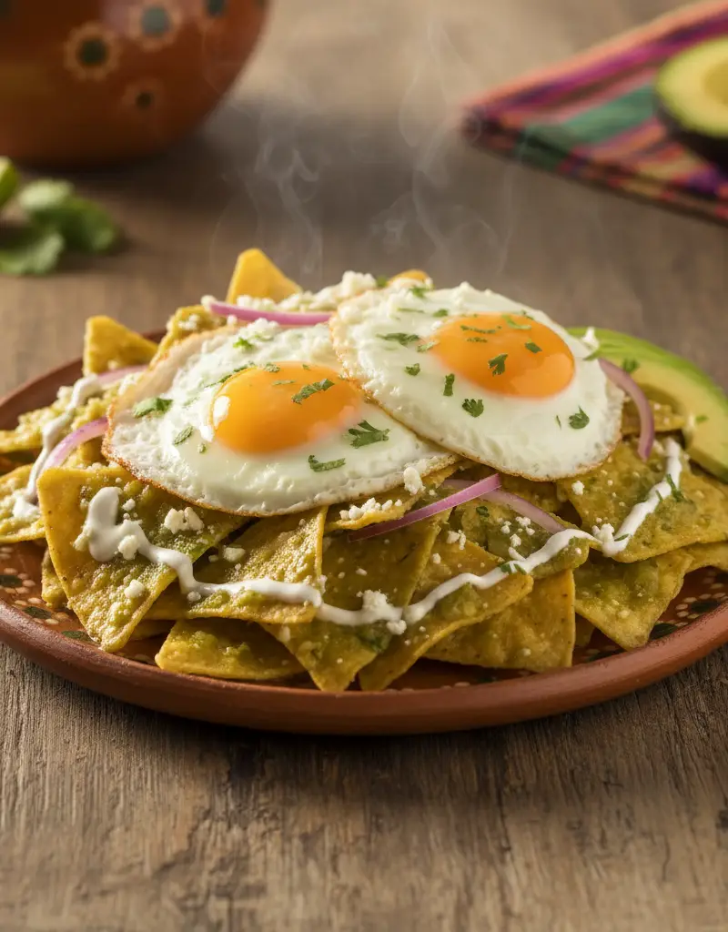 Mexican Chilaquiles Verdes