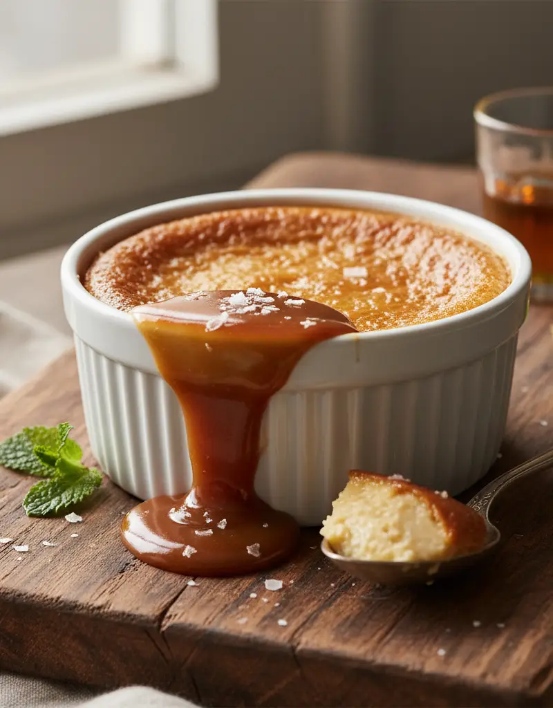 Salted Caramel Budino
