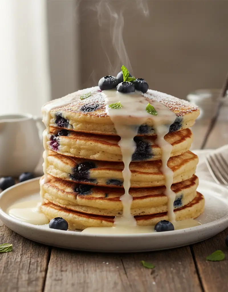 Blueberry Buttermilk Pancakes