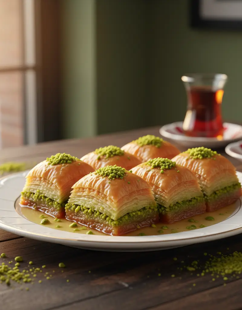 Turkish Pistachio Baklava